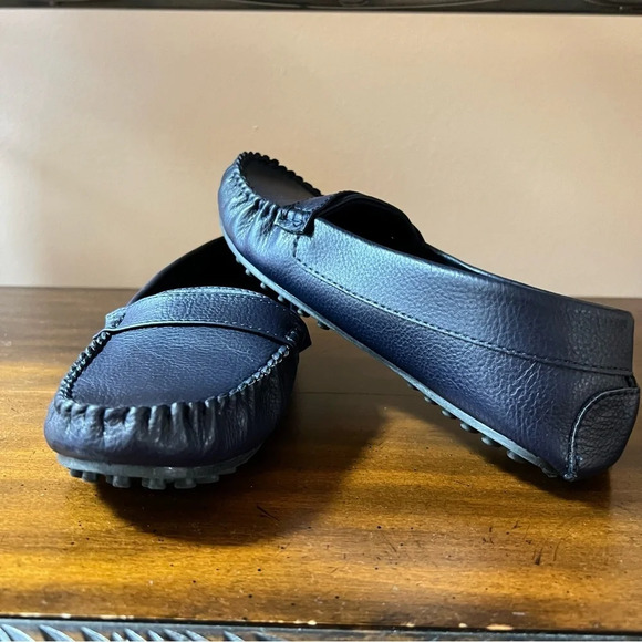 OLD NAVY Women’s in Navy Blue Slip-On Moccasin Driver Loafers Flat Shoes Comfy 7 - Picture 12 of 12